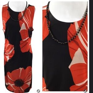 Tommy Hilfiger poppy jersey sheath 14